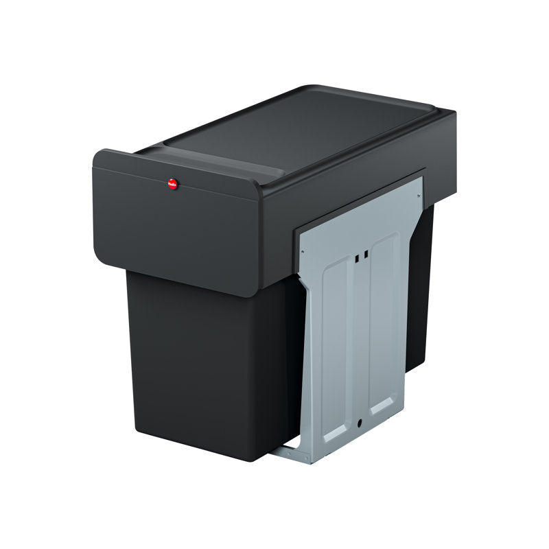 7.4 Gallon Multi-Compartments Trash and Recycling Bin Black Color