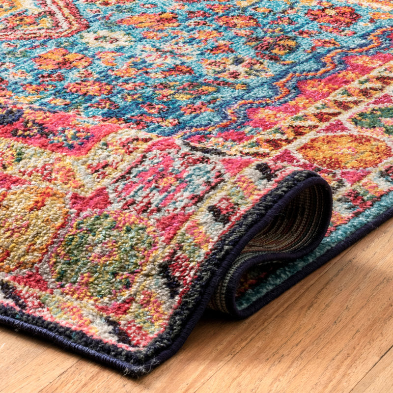 Multicolor / Blue Shetucket 7'10" x 10'10"