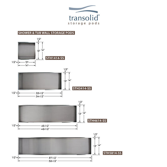 Panier de douche de rangement 35,5 cm (H) x 9,5 cm (L) x 87,5 cm (P)