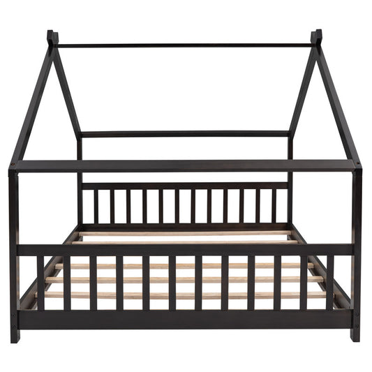 Kid Canopy Bed Expresso Colour