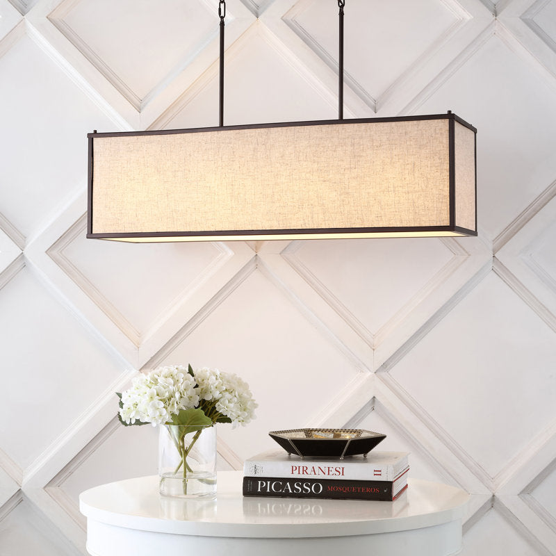 Amberson 4 - Light Square / Rectangle Pendant