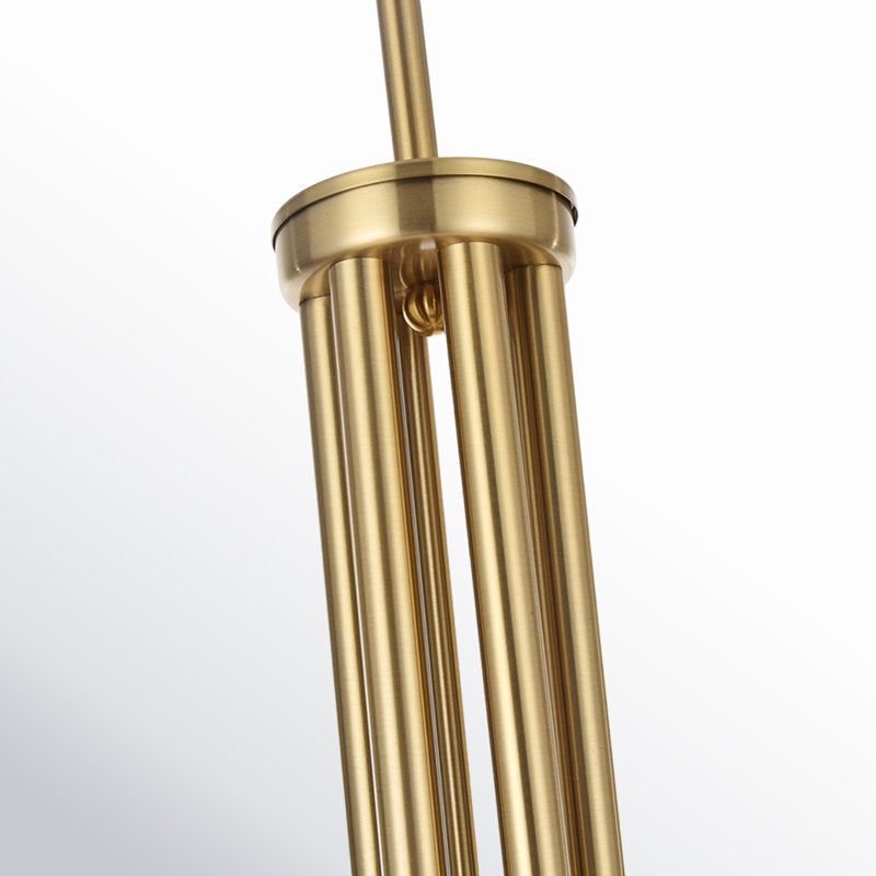 Catalena 6 Lights Dimmable Classic Traditional Golden Chandelier