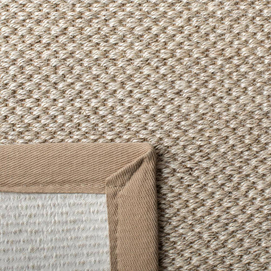 Natural Fiber Runner in Marble/Linen, 2' 6" x 22'
