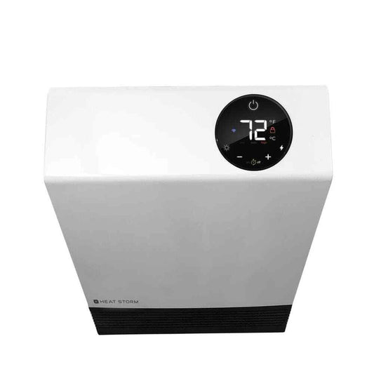Chauffage électrique infrarouge mural de luxe 1 000 watts BLANC
