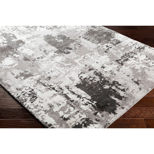 Tapis multicolore tissé par la machine Kolite 3'11” x 5'7”