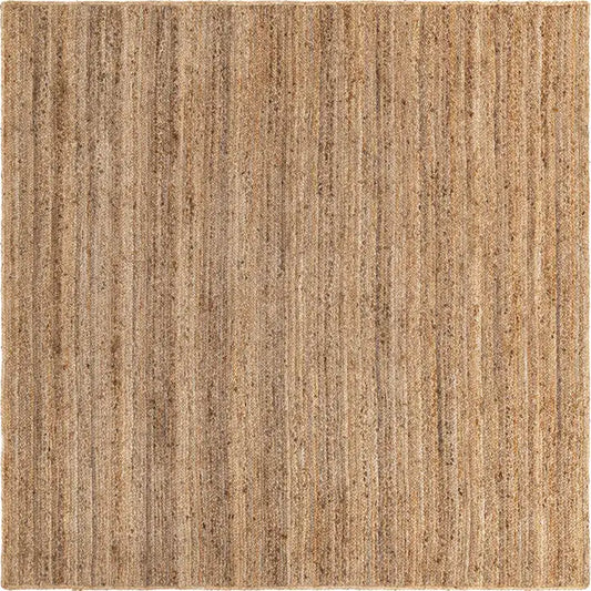 Wofford Handmade Natural Rug 8x8 square