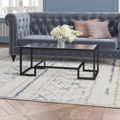 Stansberry Frame Coffee Table with Storage