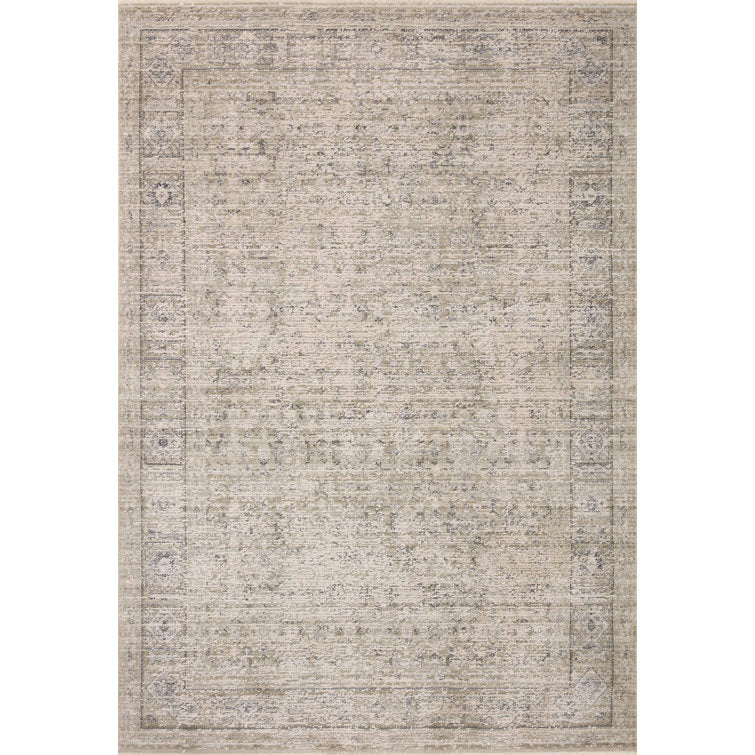Amber Lewis x Loloi Alie Taupe / Dove Area Rug 7’10” x 10’