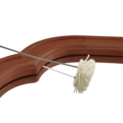 Ali Wood Accent Wall for Bathroom, Decorative Mirror 40"x30"