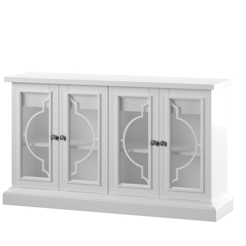 Braydon 56" 2 Drawer Sideboard White Color