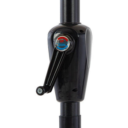 Bettine 10' Market Patio Umbrella - 3-Tiered Sunshade with Push Button Tilt and Easy-Open Crank - Outdoor Umbrella for Deck, Yard, or Pool by Pure Garden