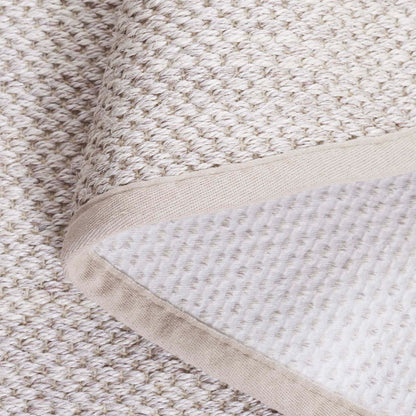 Marbled jute / sisal carpet / Torbin beige 5ft Square