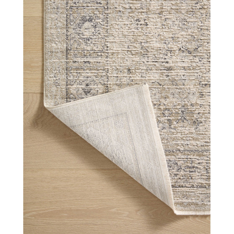 Amber Lewis x Loloi Alie Taupe / Dove Area Rug 7’10” x 10’