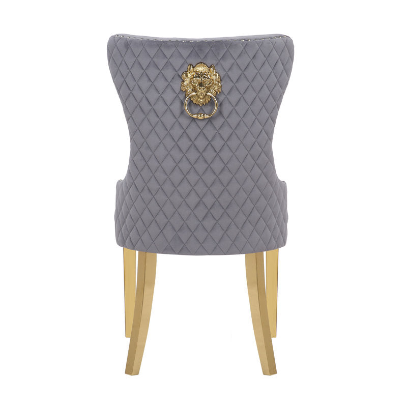 Camie Tufted Velvet Upholstered Side Chair