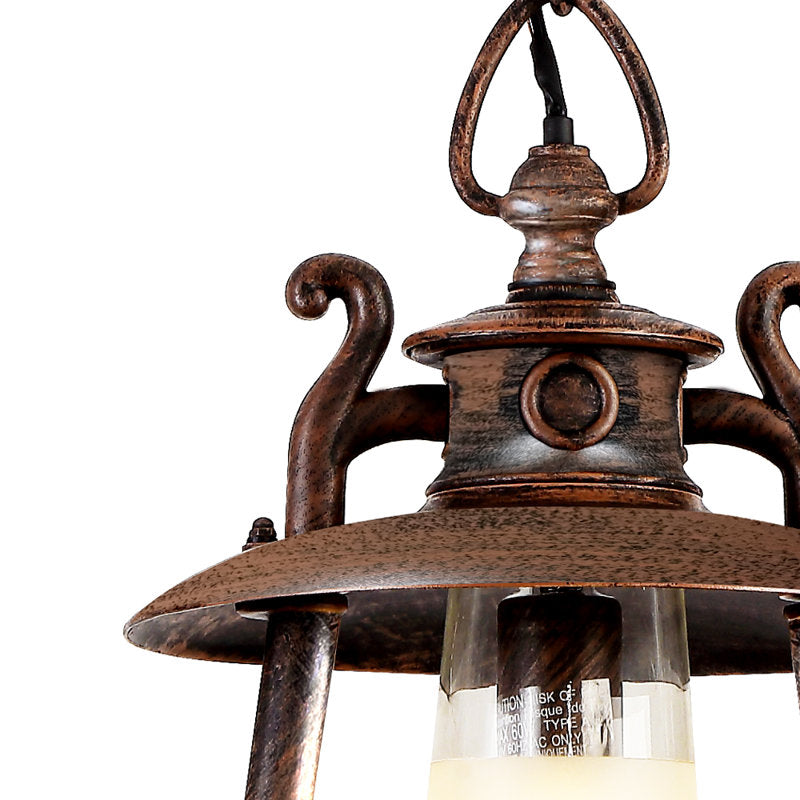 Rosalie Black 1 - Bulb 20.5 H Outdoor Adjustable Hanging Lantern