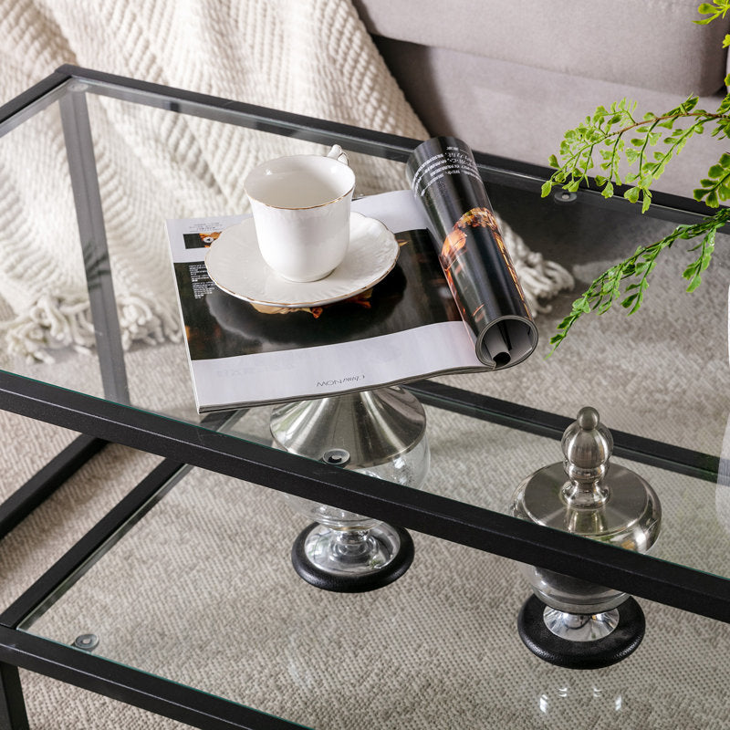 Stansberry Frame Coffee Table with Storage