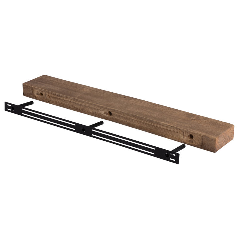 Dogberry Collections Solid Beam Floating Shelf