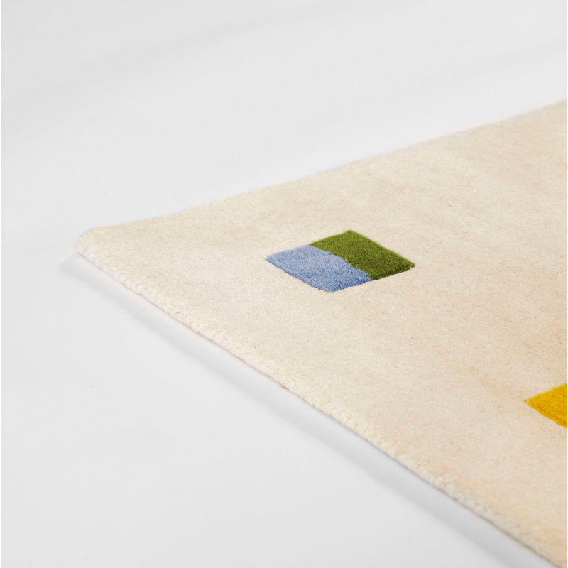 AllModern Form Hand Tufted Wool Geometric Multi Area Rug 7'10" x 10'