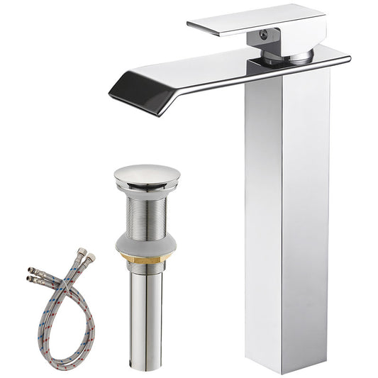 Single-Hole Single-Handle Basin Tap BRUSHED NICKEL