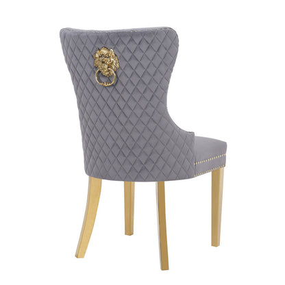 Camie Tufted Velvet Upholstered Side Chair