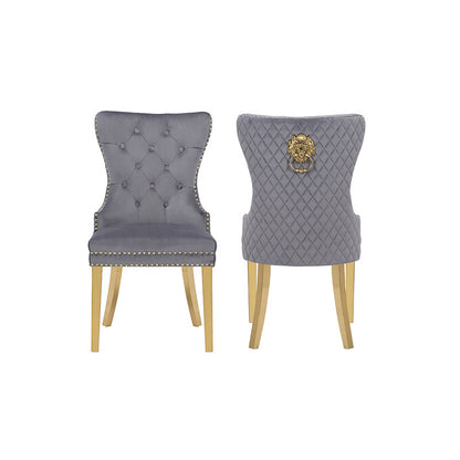 Camie Tufted Velvet Upholstered Side Chair