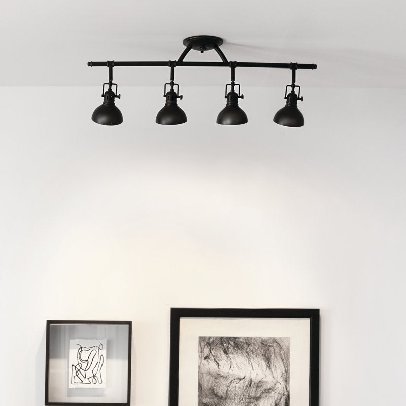 Kit de rail fixe Roupen 4 feux bronze