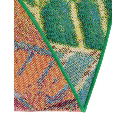 Firman Washable Floral Indoor / Outdoor Rug 10' Round