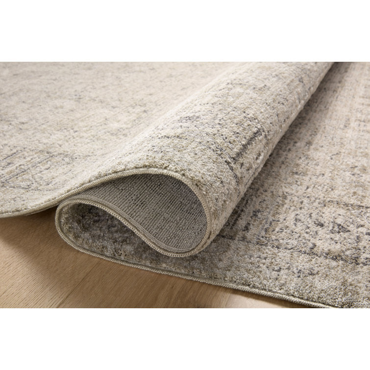 Amber Lewis x Loloi Alie Taupe / Dove Area Rug 7’10” x 10’