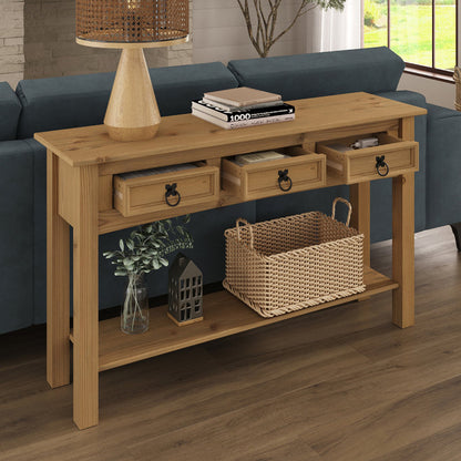 Dinnington 47.99" Solid Wood Console Table"