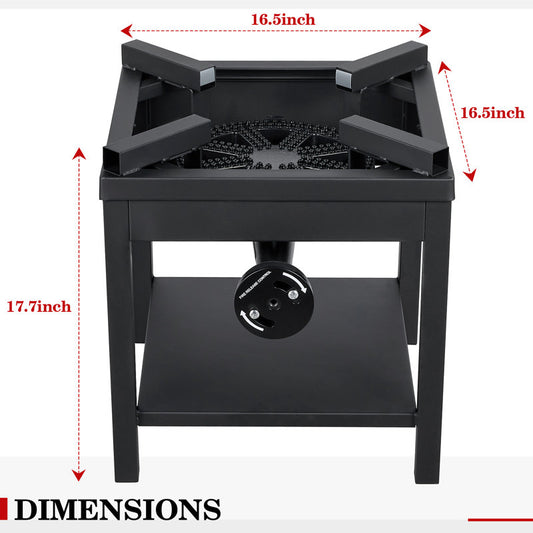 Heavy-duty Propane Heater Outdoor Cooker 275000 BTU