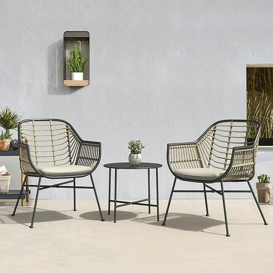 2 - Person Outdoor Seating Group with Cushions