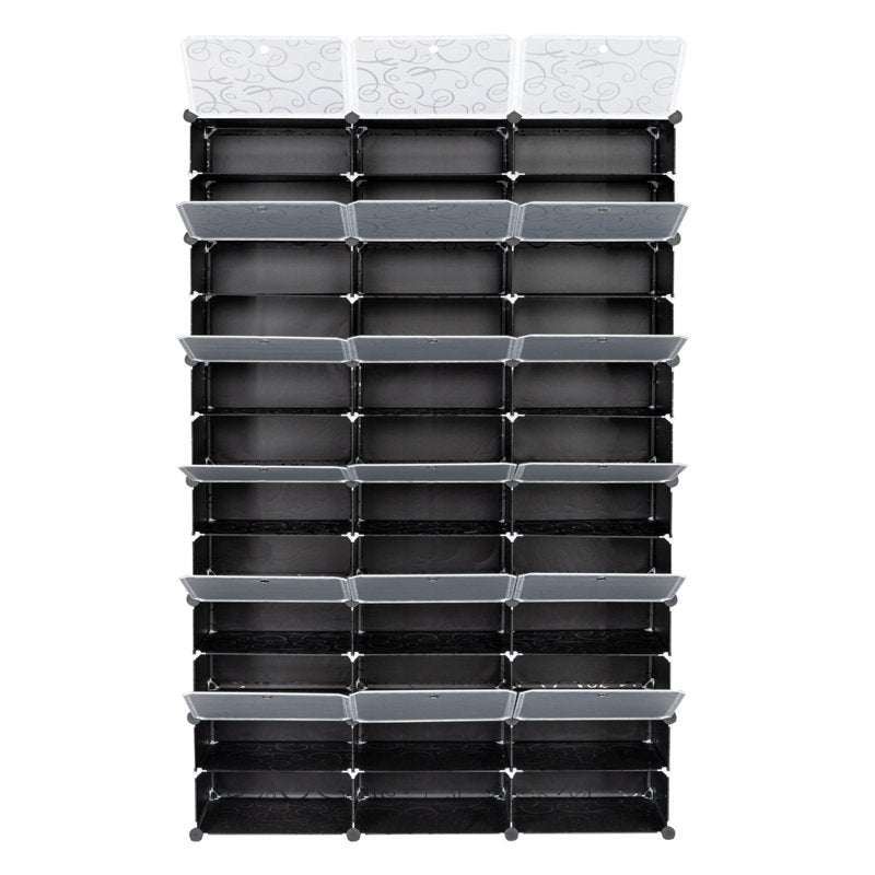 72 Pair Stackable Shoe Storage Cabinet