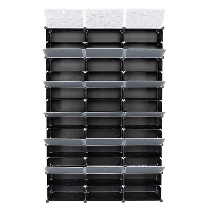 72 Pair Stackable Shoe Storage Cabinet