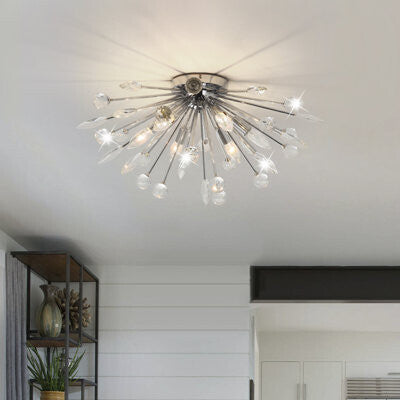 Mareli Flush Mount Silver Color