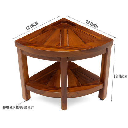 Latrese 12" W Teak Shower Bench