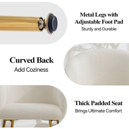 Anatolijus Upholstered Back Armchair Dining Chair ( set of 4 )