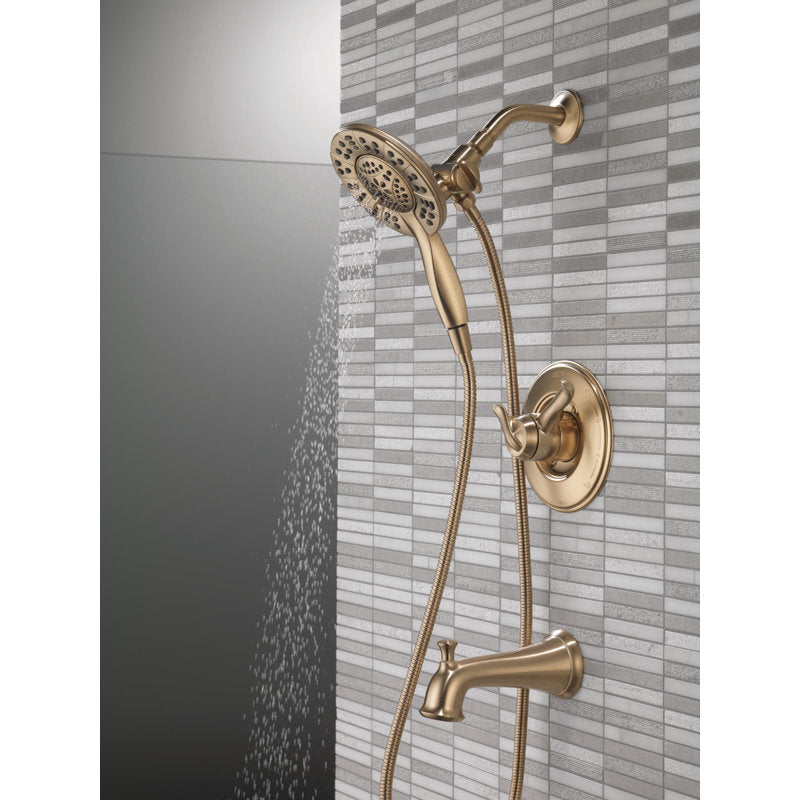 Linden 17 Series Dual-Function Tub Shower Faucet Set, In2ition Shower Handle Trim Kit
