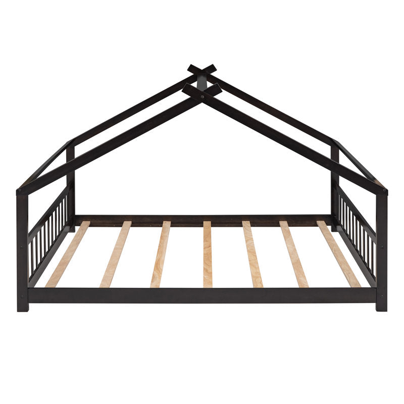 Kid Canopy Bed Expresso Colour