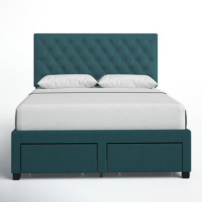 Panel Bed with Storage Box ( Queen Size )