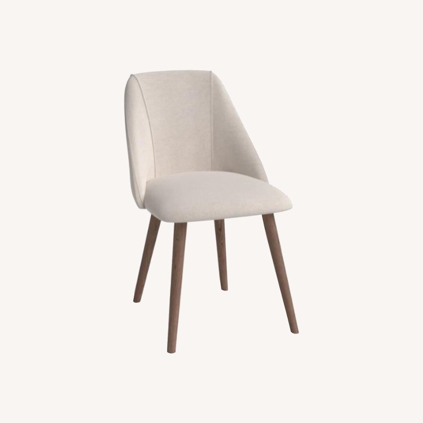 Jace Upholstered Dining Chair Skinish Beige Color ( set of 2 Chairs)
