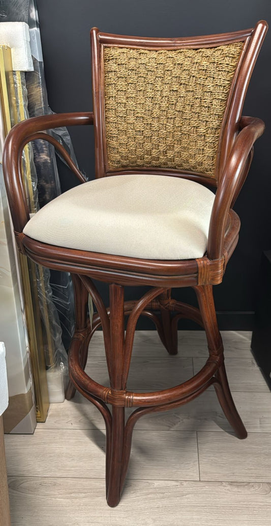 Solid Wood Stool Swivel