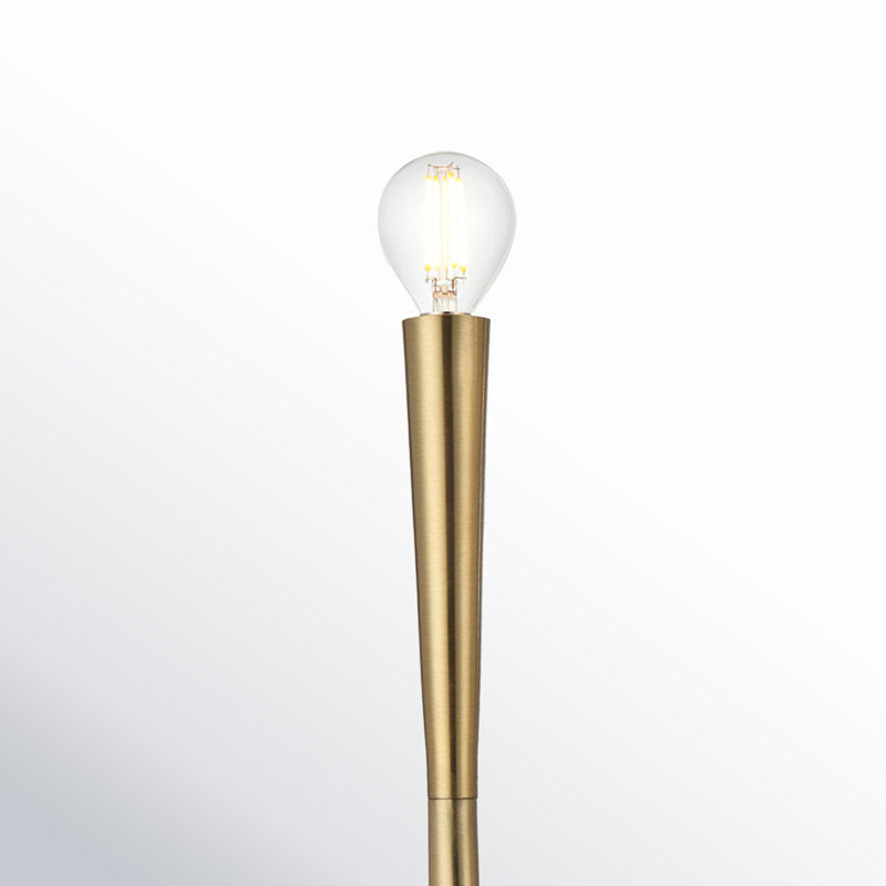 Catalena 6 Lights Dimmable Classic Traditional Golden Chandelier