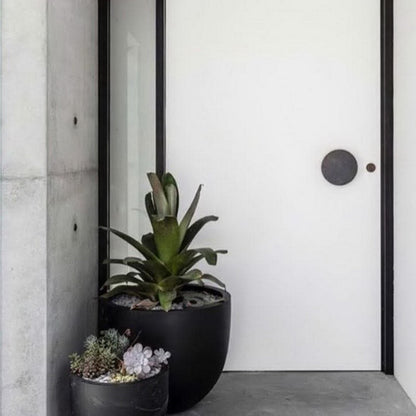 Dorlis Fiberstone Pot Planter black