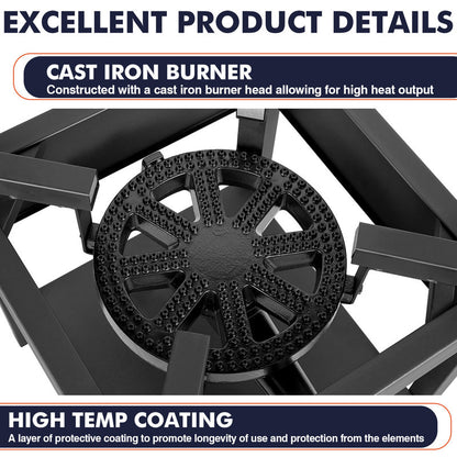 Heavy-duty Propane Heater Outdoor Cooker 275000 BTU