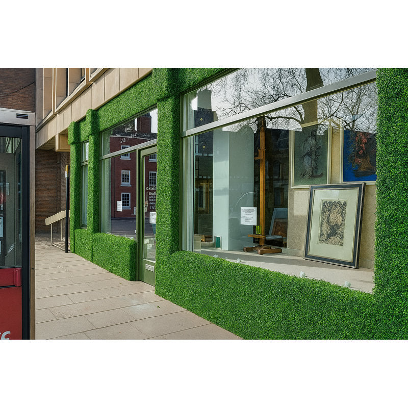 Artificial Hedges Turf Green Grass Panel 20x20 (12 sheets)