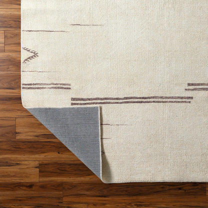 Becki Owens x Livabliss Modern Scandi Boho Beige Colored Area Rug 6’7” x 9’ ft