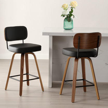 Swivel Counter & Bar Height Stool  SET OF 2 (29” Seat Height)