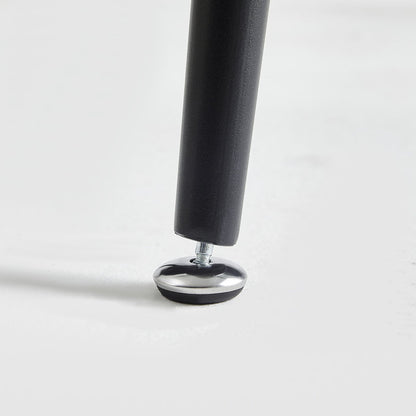 Zakirah Round 35.4'' Dining Set ( Grey+ Black)