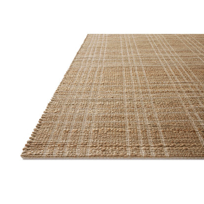 Chris Loves Julia x Loloi Judy Natural / Cream Area Rug 7.9" x 9.9"