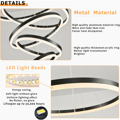 Divo LED Geometric Chandelier